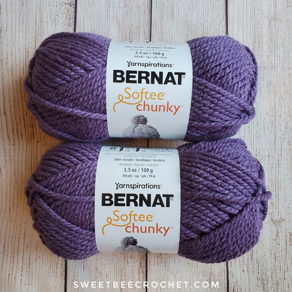 Bernat Softee Chunky - Yarn Review - Sweet Bee Crochet